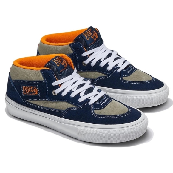 Vans Skate Half Cab Men Size Smoke Navy Popcush New 082025